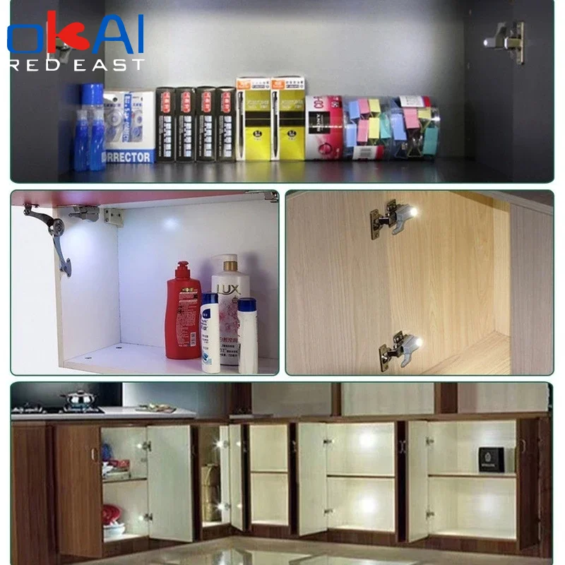 32 Pcs LED Cabinet Light, Inner Hinge Light, Universal Wardrobe Cabinet Sensor Light, Bedroom Kitchen Closet Night Light
32 Pcs LED Cabinet Light, Inner Hinge Light, Universal Wardrobe Cabinet Sensor Light, Bedroom Kitchen Closet Night Light
