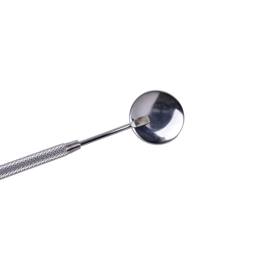 Hot 1pcs Dental Mirror Dentist Stainless Steel Handle Tool For Teeth Cleaning Inspection 13.2cm X 0.6cm
Hot 1pcs Dental Mirror Dentist Stainless Steel Handle Tool For Teeth Cleaning Inspection 13.2cm X 0.6cm