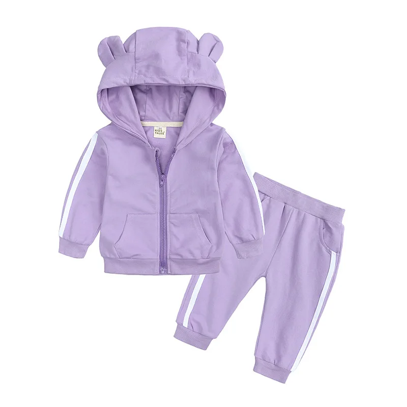 Spring Baby Set Casual Cute Tracksuit Children Girl Cotton Zipper Jacket Pants 2Pcs/Sets Kids Leisure Sport Suit Infant Clothing
Spring Baby Set Casual Cute Tracksuit Children Girl Cotton Zipper Jacket Pants 2Pcs/Sets Kids Leisure Sport Suit Infant Clothing