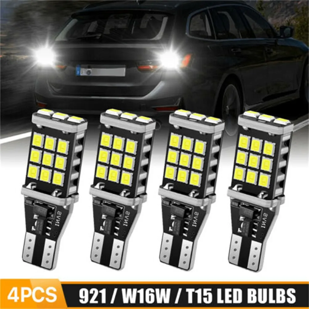 360 Degree 4X LED Reverse Back Up Light Bulb Interior Brake T15 921 912 W16W 904 906 White T15 Light Bulbs
360 Degree 4X LED Reverse Back Up Light Bulb Interior Brake T15 921 912 W16W 904 906 White T15 Light Bulbs