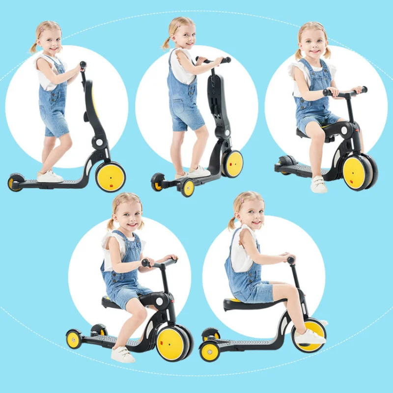 5 In 1 Transformative Baby Balance Bike Children's Tricycle Stroller Child Balance Bike 18M-6Y Kids Ride on Toys Scooter 18M-6Y
5 In 1 Transformative Baby Balance Bike Children's Tricycle Stroller Child Balance Bike 18M-6Y Kids Ride on Toys Scooter 18M-6Y