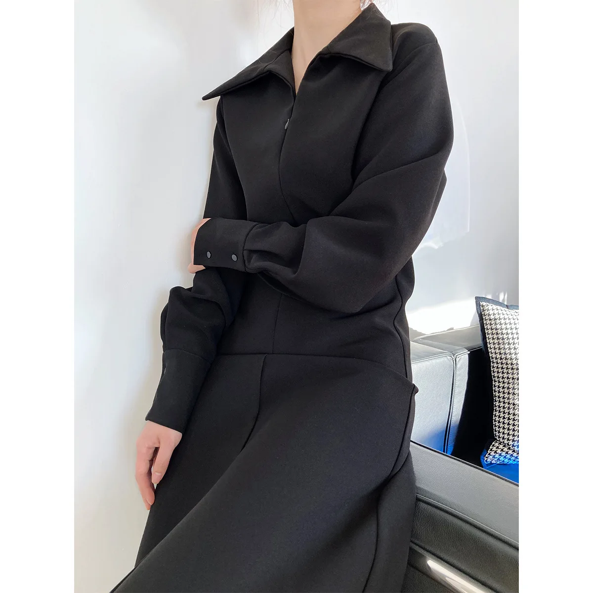 2021 spring fashion new design French Hepburn style long skirt temperament slim mid-length light ripe waist dress
2021 spring fashion new design French Hepburn style long skirt temperament slim mid-length light ripe waist dress