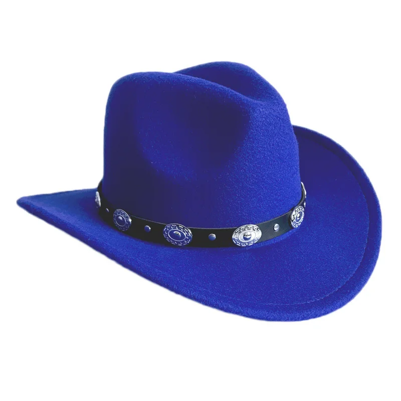 Unisex Cowboyhoed Hoed Jazz Hoed Vilten Hoed Voor Vrouwen En Mannen Winter Mannen Cap Rood Met Zwarte Wol Bowler hoed
Unisex Cowboyhoed Hoed Jazz Hoed Vilten Hoed Voor Vrouwen En Mannen Winter Mannen Cap Rood Met Zwarte Wol Bowler hoed