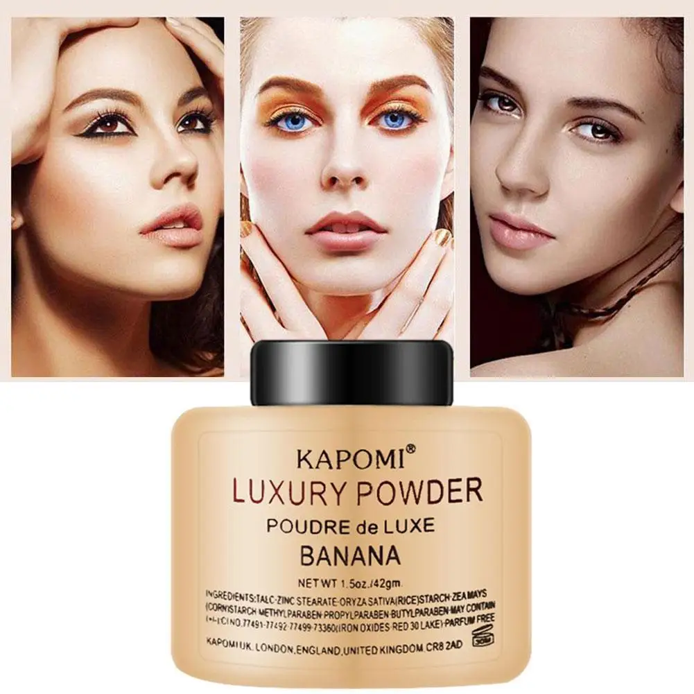 2021 Banana Hight Light Loose Powder Foundation Lasting Waterproof Oil Contorl Concealer Face Matte Setting Powder Makeup Tools
2021 Banana Hight Light Loose Powder Foundation Lasting Waterproof Oil Contorl Concealer Face Matte Setting Powder Makeup Tools