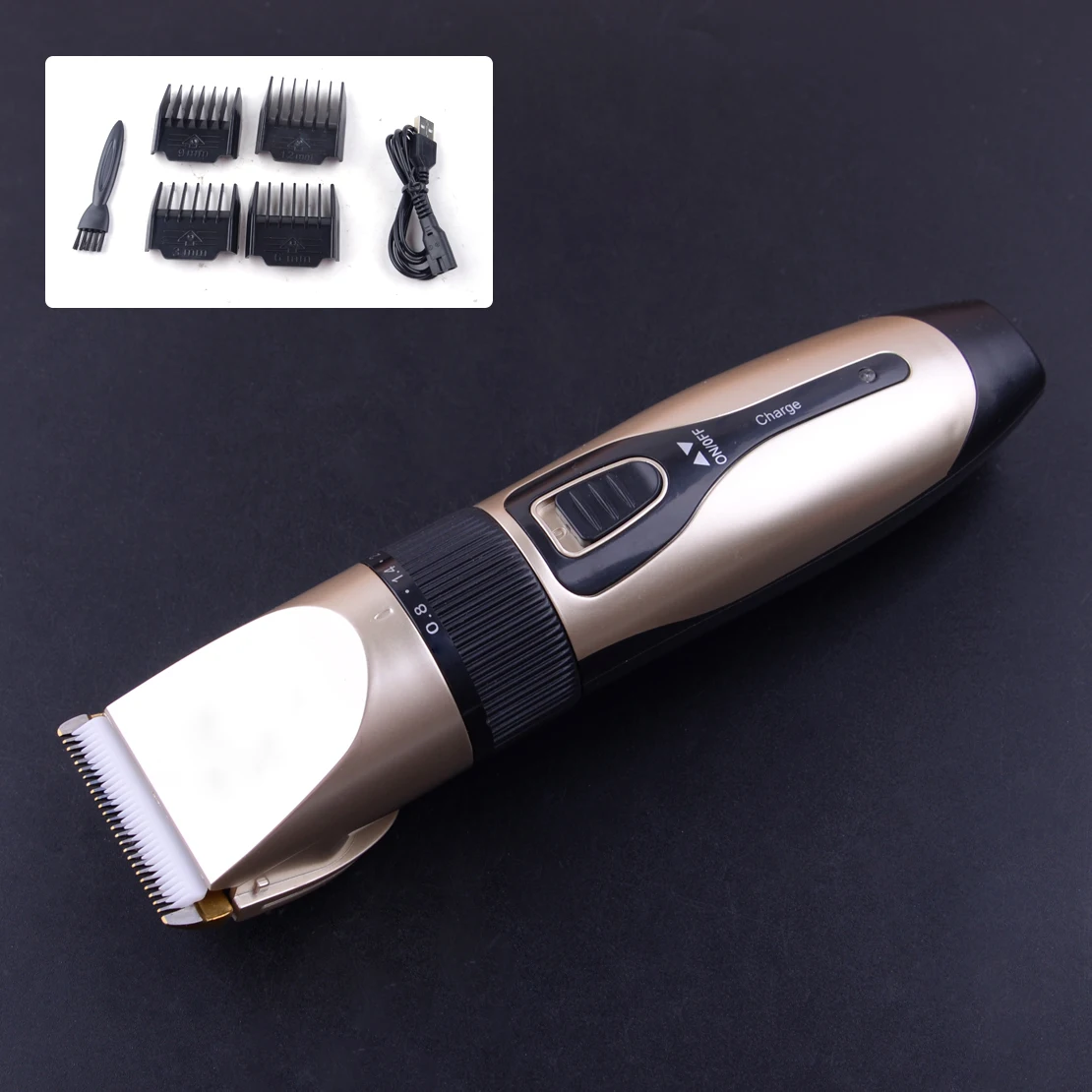 USB Electric Animal Pet Dog Cat Hair Trimmer Shaver Razor Remover Cutter Comb Grooming Clipper Kit 5W 3.7V Low noise Multi-level
USB Electric Animal Pet Dog Cat Hair Trimmer Shaver Razor Remover Cutter Comb Grooming Clipper Kit 5W 3.7V Low noise Multi-level