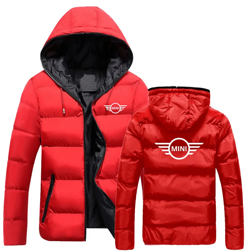 Autumn Winter Men's jacket Mini Car Logo Printing High Quality Plus velvet thickening Keep warm Cotton Men's Zip Jacket
Autumn Winter Men's jacket Mini Car Logo Printing High Quality Plus velvet thickening Keep warm Cotton Men's Zip Jacket