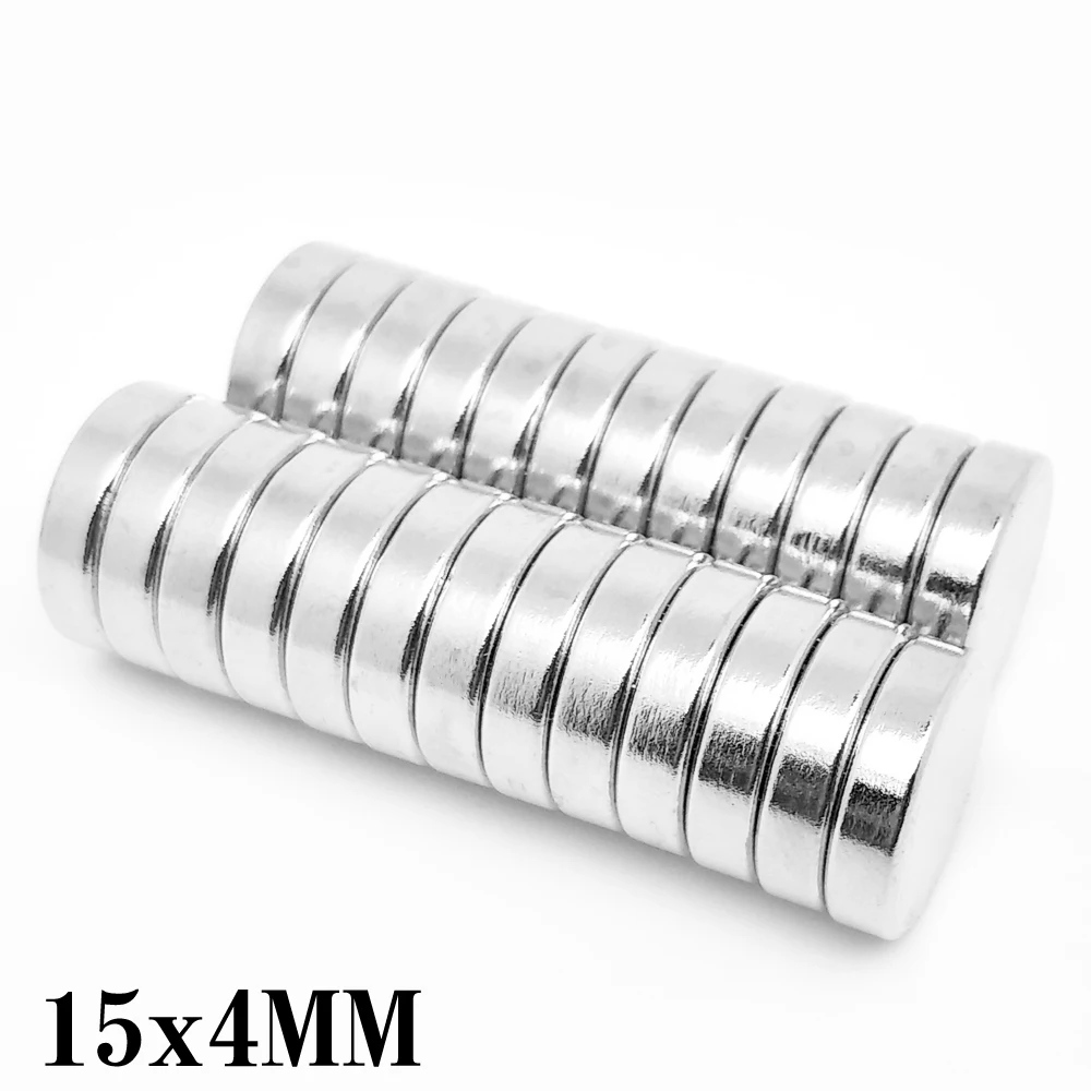 5/10/20/50PCS 15x4 mm Disc Strong Cylinder Rare Earth Magnet 15mmx4mm N35 Round Neodymium Magnets 15x4mm 15*4 mm
5/10/20/50PCS 15x4 mm Disc Strong Cylinder Rare Earth Magnet 15mmx4mm N35 Round Neodymium Magnets 15x4mm 15*4 mm