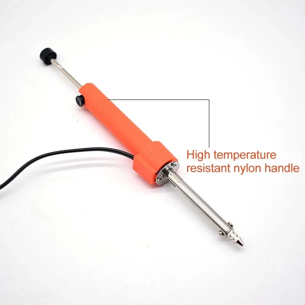 110V 30W Electric Desoldering Pump Solder Iron Vacuum Soldering Sucker US Plug Welding Tool Electric Tin Suction Tool
110V 30W Electric Desoldering Pump Solder Iron Vacuum Soldering Sucker US Plug Welding Tool Electric Tin Suction Tool