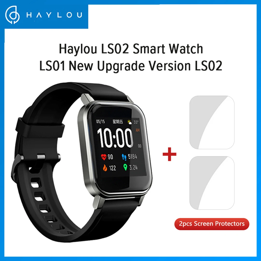 Haylou LS02 English Version Smart Watch, IP68 Waterproof ,12 Sport Modes,Call Reminder, Bluetooth 5.0 Smart Band
Haylou LS02 English Version Smart Watch, IP68 Waterproof ,12 Sport Modes,Call Reminder, Bluetooth 5.0 Smart Band