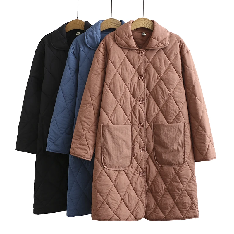 Thick Cotton Coat Winter Plus Size Women's Korean Casual Long Thin Loose Parka Hooded Jacket Shirt Big Pocket Outerwear Female
Thick Cotton Coat Winter Plus Size Women's Korean Casual Long Thin Loose Parka Hooded Jacket Shirt Big Pocket Outerwear Female