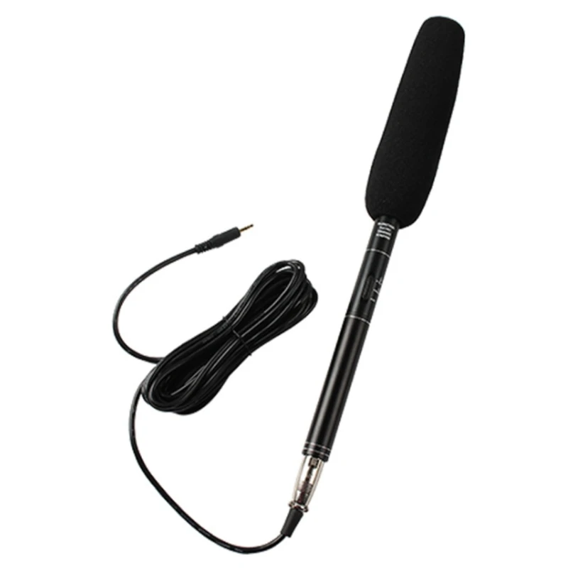 1 Pc News Interview Microphone Dual Channel Wired Microphone SLR DV Camera Outdoor Live Broadcast Microphone Black
1 Pc News Interview Microphone Dual Channel Wired Microphone SLR DV Camera Outdoor Live Broadcast Microphone Black
