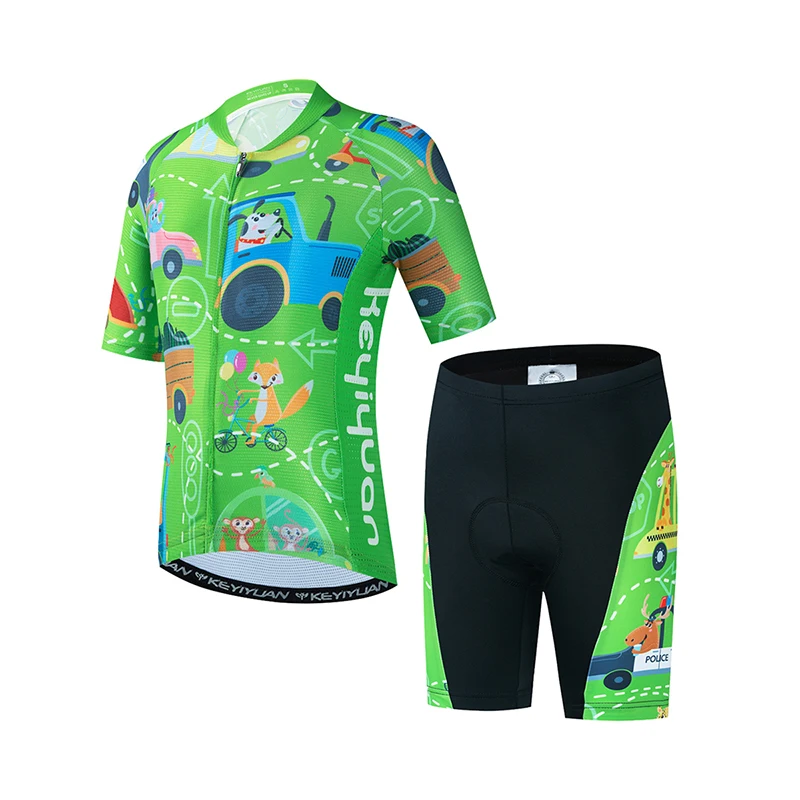 KEYIYUAN New Boy Girl Short Sleeve Cycling Clothing Suit Maillot Cyclisme Child Bicycle Wear Summer Kids Cycling Jersey Set
KEYIYUAN New Boy Girl Short Sleeve Cycling Clothing Suit Maillot Cyclisme Child Bicycle Wear Summer Kids Cycling Jersey Set