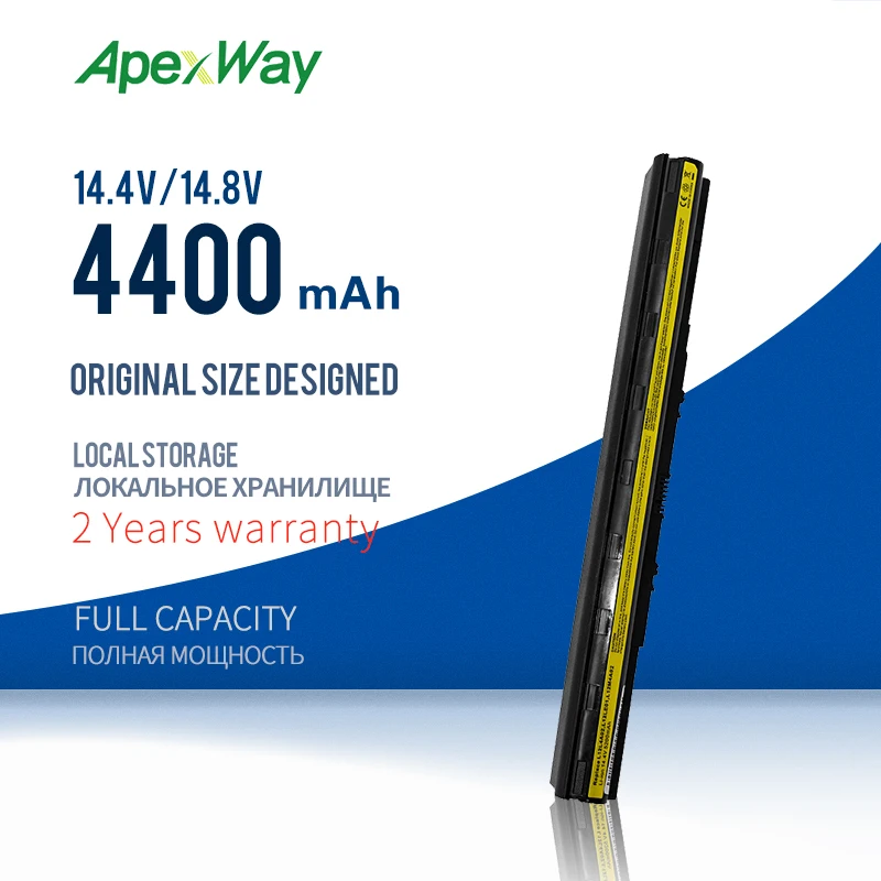 Laptop Battery L12M4E01 L12M4A02 For LENOVO G400S G400s Touch G405S G405s Touch G410S G500S G505S G510S S410P S510P Z710 Series
Laptop Battery L12M4E01 L12M4A02 For LENOVO G400S G400s Touch G405S G405s Touch G410S G500S G505S G510S S410P S510P Z710 Series