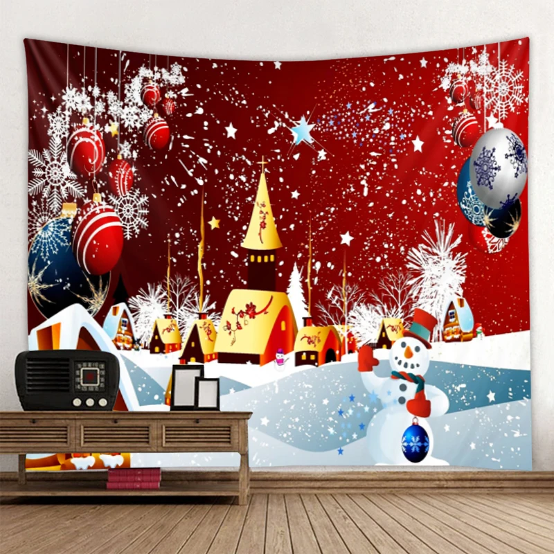 Christmas tapestry Christmas scene decoration hanging cloth family wall hanging background family room decoration gifts
Christmas tapestry Christmas scene decoration hanging cloth family wall hanging background family room decoration gifts