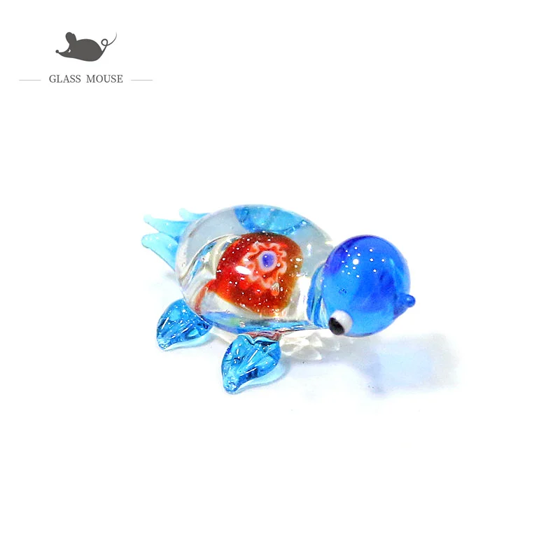 Handmade Tiny Turtle Hand Blown Glass Sea Animal Gift Decor Collectible Miniature Tortoise Figurine Colorful Fish Tank Ornaments
Handmade Tiny Turtle Hand Blown Glass Sea Animal Gift Decor Collectible Miniature Tortoise Figurine Colorful Fish Tank Ornaments