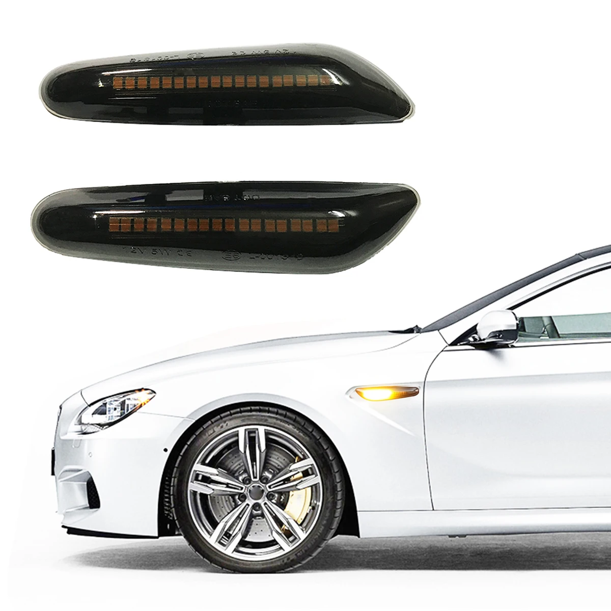 2Pcs Smoked LED Side Light Sequential Dynamic Lamp for BMW E46 E36 E90 E91 E60 E61 E81 E82 E87 E88 E92 E93 X1 E84 X3 E83 X5 E53
2Pcs Smoked LED Side Light Sequential Dynamic Lamp for BMW E46 E36 E90 E91 E60 E61 E81 E82 E87 E88 E92 E93 X1 E84 X3 E83 X5 E53