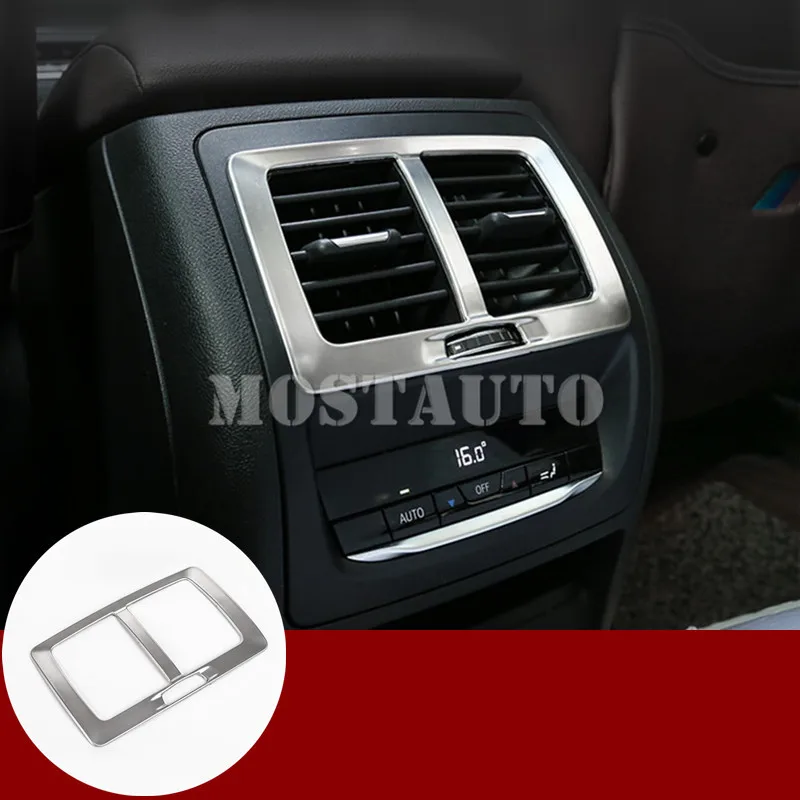 For BMW X3 G01 X4 G02 Stainless Inner Rear Air Vent Outlet Trim Cover 2018-2021 1pcs Car Accessories Interior Car Decor Car Trim
For BMW X3 G01 X4 G02 Stainless Inner Rear Air Vent Outlet Trim Cover 2018-2021 1pcs Car Accessories Interior Car Decor Car Trim