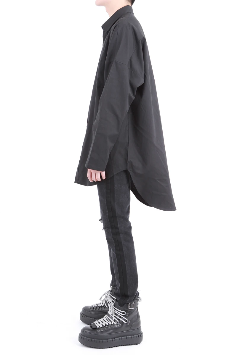 Mens Shirts Regular Fit Spring Big Irregular Hem Oversize Large Size Loose Long-sleeved Shirt Round Mid-length Trendy Clothes
Mens Shirts Regular Fit Spring Big Irregular Hem Oversize Large Size Loose Long-sleeved Shirt Round Mid-length Trendy Clothes