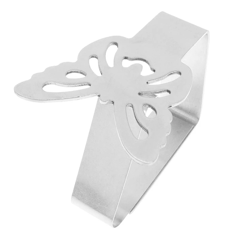 8 Pcs Thickened Stainless Steel Tablecloth Holders Kitchen Tablecloth Clips Non-Slip Table Clips, Butterfly CNIM Hot
8 Pcs Thickened Stainless Steel Tablecloth Holders Kitchen Tablecloth Clips Non-Slip Table Clips, Butterfly CNIM Hot