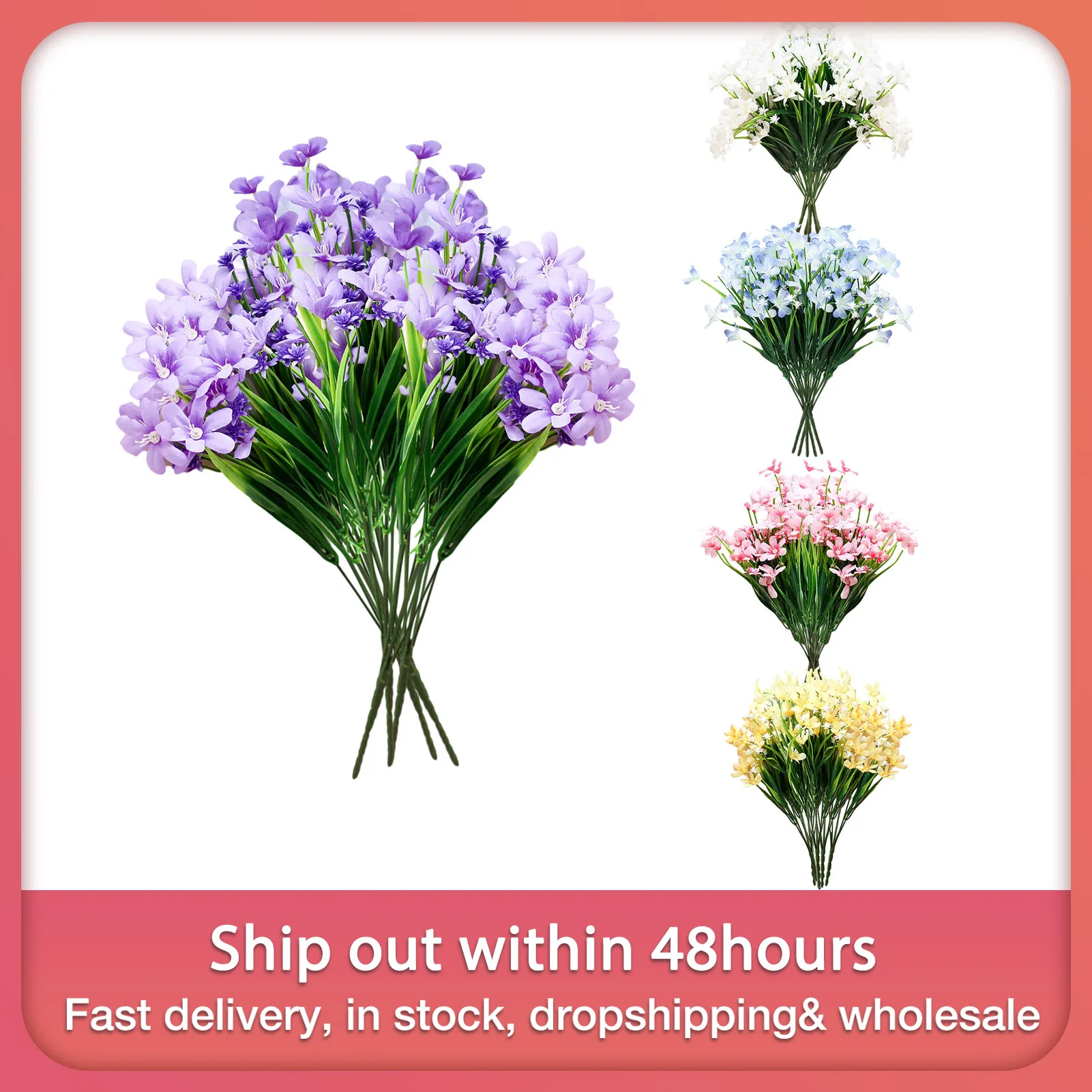 5 Bunches Fake Artificial Flowers Outdoor For Decor UV Resistant No Fade Artificial Orchid Garden Porch Kitchen Office Table 1
5 Bunches Fake Artificial Flowers Outdoor For Decor UV Resistant No Fade Artificial Orchid Garden Porch Kitchen Office Table 1