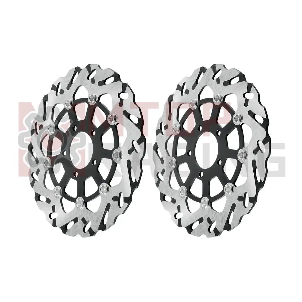 Front Brake Disc Pair for Suzuki GSXR1000 (2001-2002) TL1000 (1997 1998 1999 2000 2001 2002) Brake Rotors 
Front Brake Disc Pair for Suzuki GSXR1000 (2001-2002) TL1000 (1997 1998 1999 2000 2001 2002) Brake Rotors
