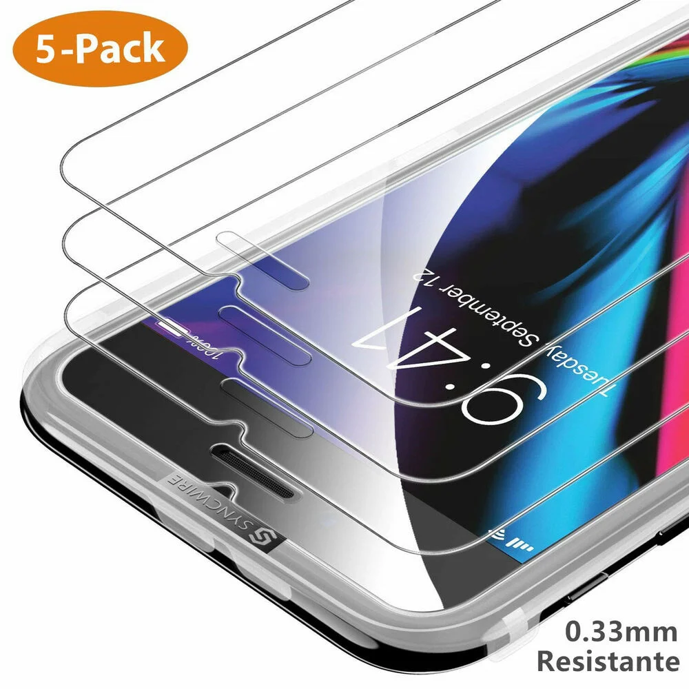 Verre Trempe Vitre Protection Film For Iphone 7 6s 8 Plus Xr Xs 11 Pro Max 12 Pro L5
Verre Trempe Vitre Protection Film For Iphone 7 6s 8 Plus Xr Xs 11 Pro Max 12 Pro L5