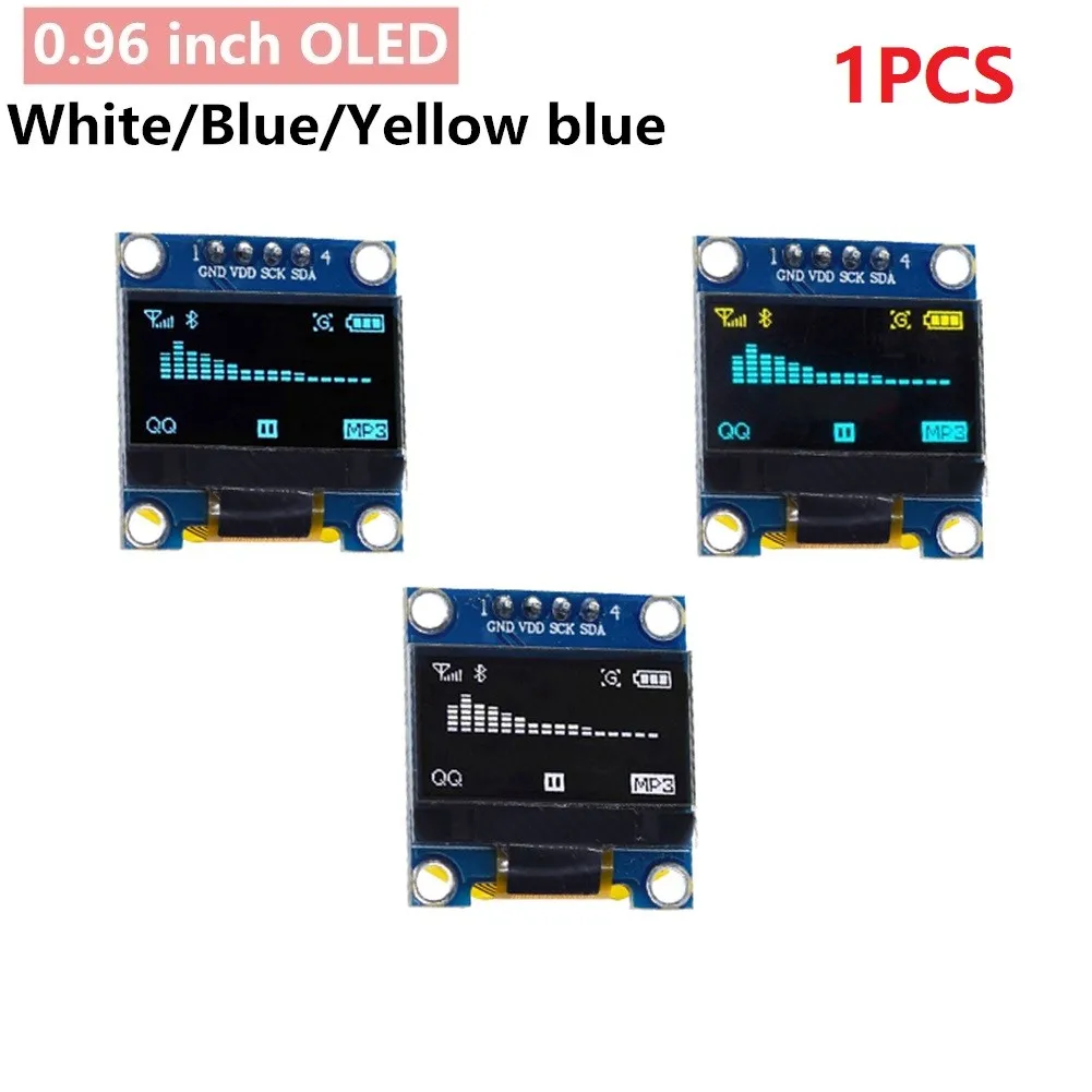 0.96inch LCD Module IIC Serial OLED Display Module SSD1306 LCD Screen Board For Arduino 51 Series MSP430 Series STM32/2 CSR Chip
0.96inch LCD Module IIC Serial OLED Display Module SSD1306 LCD Screen Board For Arduino 51 Series MSP430 Series STM32/2 CSR Chip