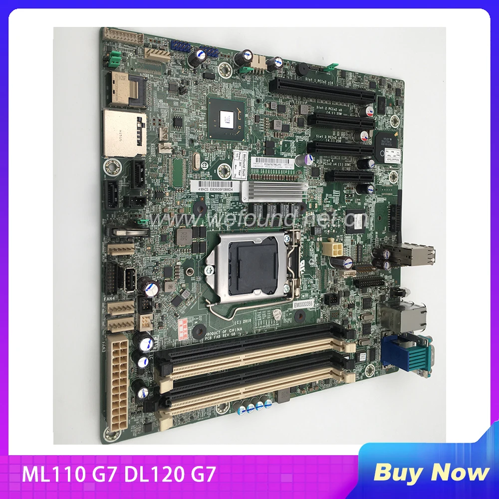 For ML110 G7 DL120 G7 Desktop Motherboard 644671-001 625809-001 625809-002 Full Tested
For ML110 G7 DL120 G7 Desktop Motherboard 644671-001 625809-001 625809-002 Full Tested