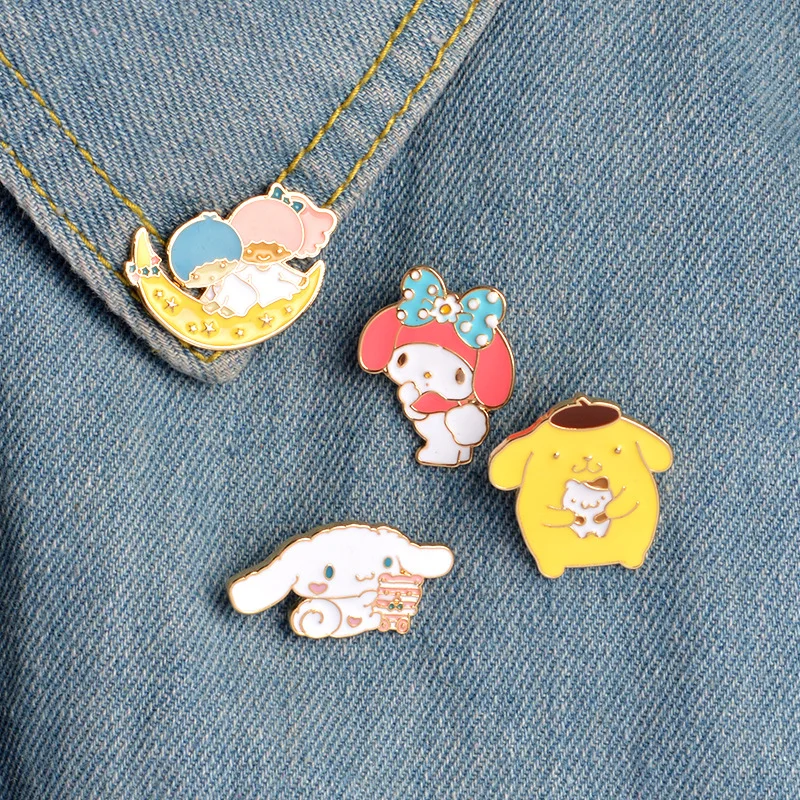 Children Cartoon Jewelry Adorable Bear Rabbit Moon Bog Enamel Pin Brooches Bag Clothes Lapel Pin Badge Gift for Friends
Children Cartoon Jewelry Adorable Bear Rabbit Moon Bog Enamel Pin Brooches Bag Clothes Lapel Pin Badge Gift for Friends