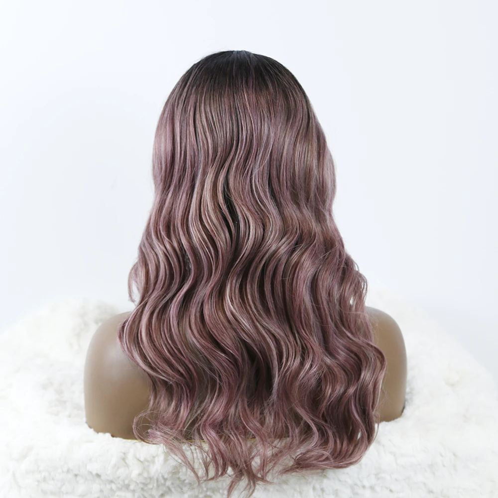 UFANCA Long Ombre Pre-lace Ash Brown Blonde Wavy Wig Cosplay Party Daily Synthetic Wig for Women High Density Temperature Fibre
UFANCA Long Ombre Pre-lace Ash Brown Blonde Wavy Wig Cosplay Party Daily Synthetic Wig for Women High Density Temperature Fibre