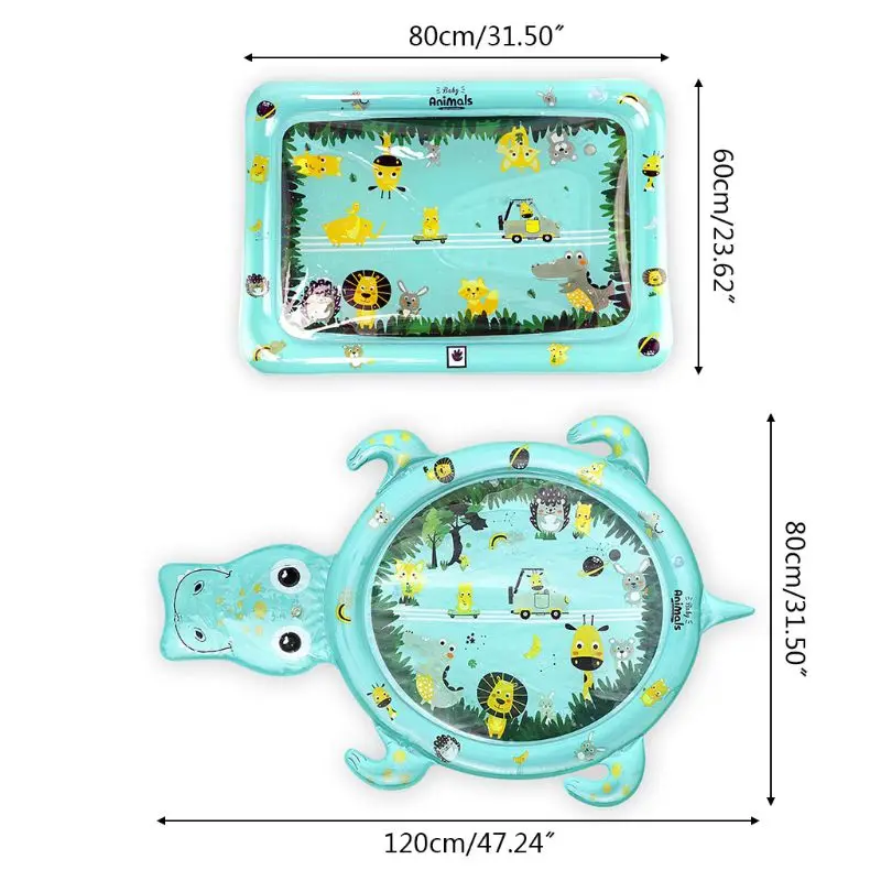Детский водный игровой коврик, надувной игровой коврик для новорожденных, подушка, надувной коврик, игрушки для детей, веселая активность, л... 
Детский водный игровой коврик, надувной игровой коврик для новорожденных, подушка, надувной коврик, игрушки для детей, веселая активность, л...
