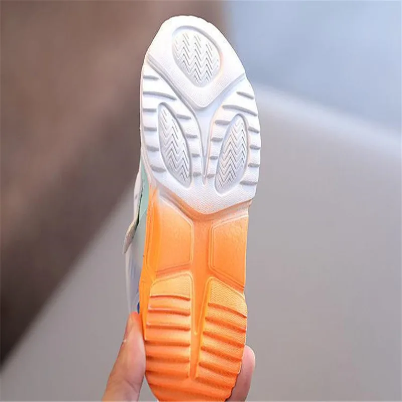 2021 Spring And Autumn Korean Girls Boys Casual Shoes Soft Bottom Non-Slip Breathable Outdoor Fashion Children's Sports Shoes
2021 Spring And Autumn Korean Girls Boys Casual Shoes Soft Bottom Non-Slip Breathable Outdoor Fashion Children's Sports Shoes