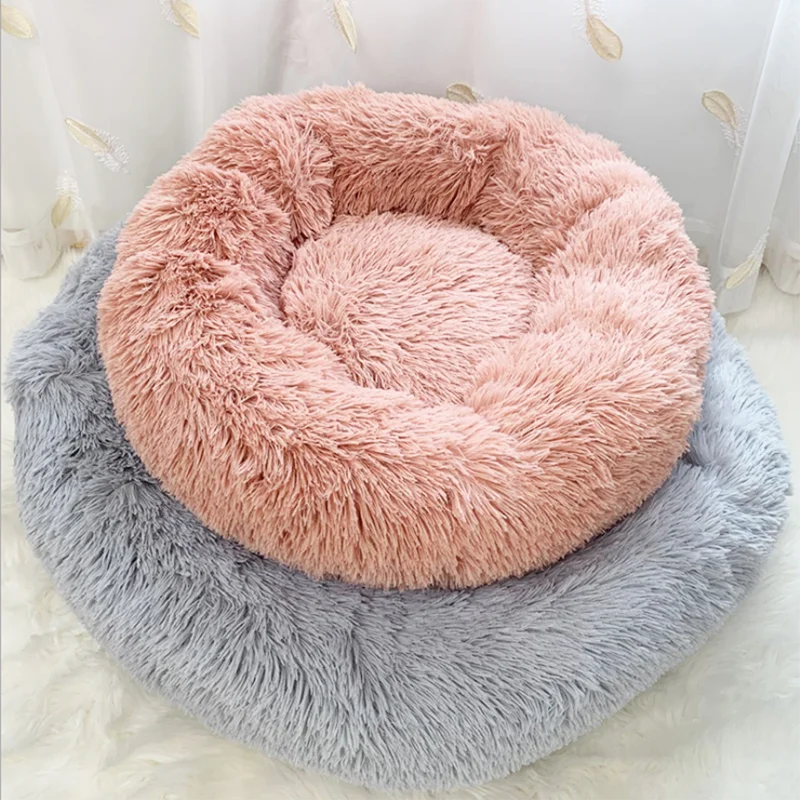 Super Soft Long Plush Warm Pet Mat Cute Lightweight Kennel Cat Sleeping Basket Bed Round Fluffy Comfortable Touch Pet Products 
Super Soft Long Plush Warm Pet Mat Cute Lightweight Kennel Cat Sleeping Basket Bed Round Fluffy Comfortable Touch Pet Products