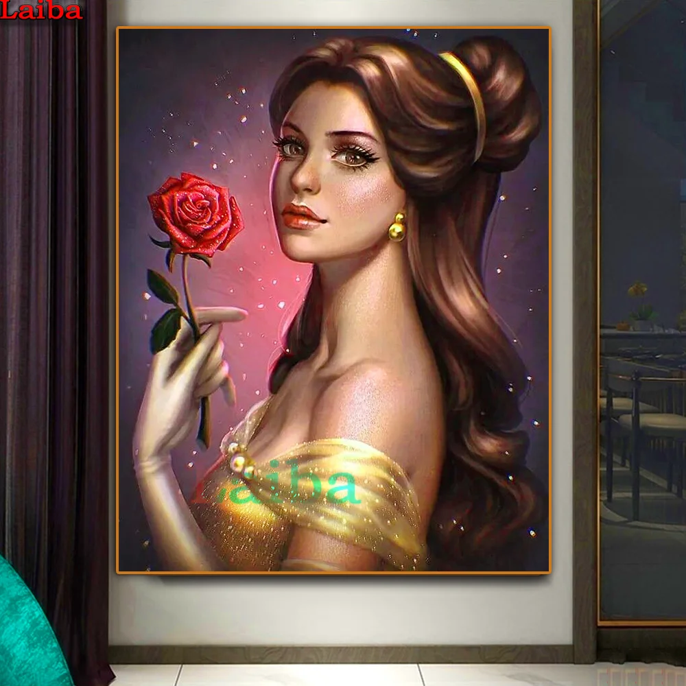 5D Diamond Painting Roses and beauties Kits Handmade Needlework DIY Diamond Embroidery puzzle Mosaic Rhinestone Picture Decor
5D Diamond Painting Roses and beauties Kits Handmade Needlework DIY Diamond Embroidery puzzle Mosaic Rhinestone Picture Decor