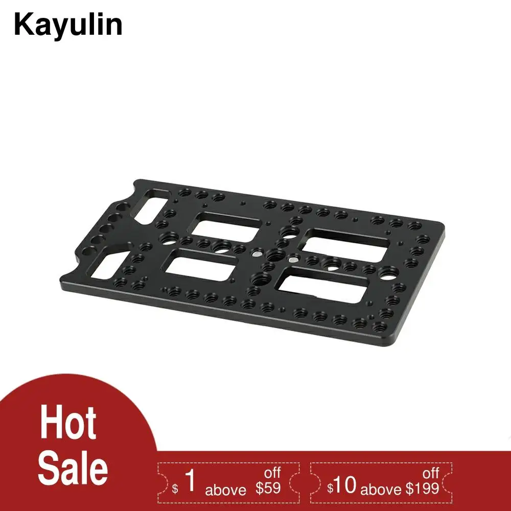 Kayulin DSLR многофункциональная Монтажная Сырная пластина аккумулятор для