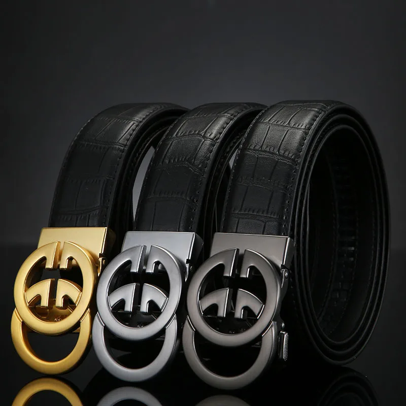 2021 New G Letter Auto buckle Business Casual Belt Men's Grreal CLeather Crocodile Men's Belt 3.5CM
2021 New G Letter Auto buckle Business Casual Belt Men's Grreal CLeather Crocodile Men's Belt 3.5CM
