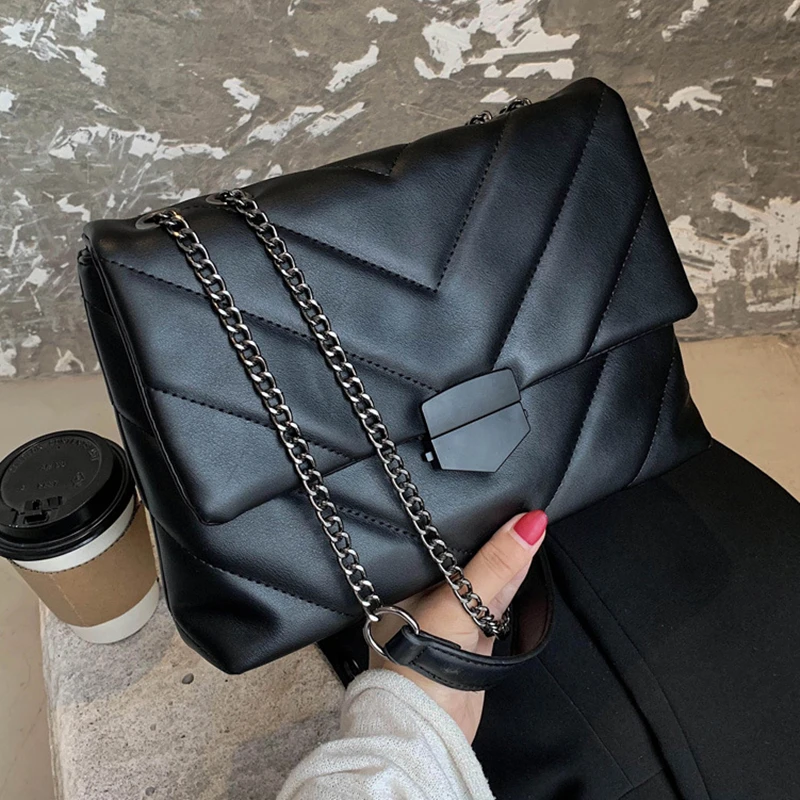 New Fashion Women Shoulder Crossbody Bags 2021 Handbags Luxury Design Chain Ladies Messenger Bag Female Purses High Quality
New Fashion Women Shoulder Crossbody Bags 2021 Handbags Luxury Design Chain Ladies Messenger Bag Female Purses High Quality