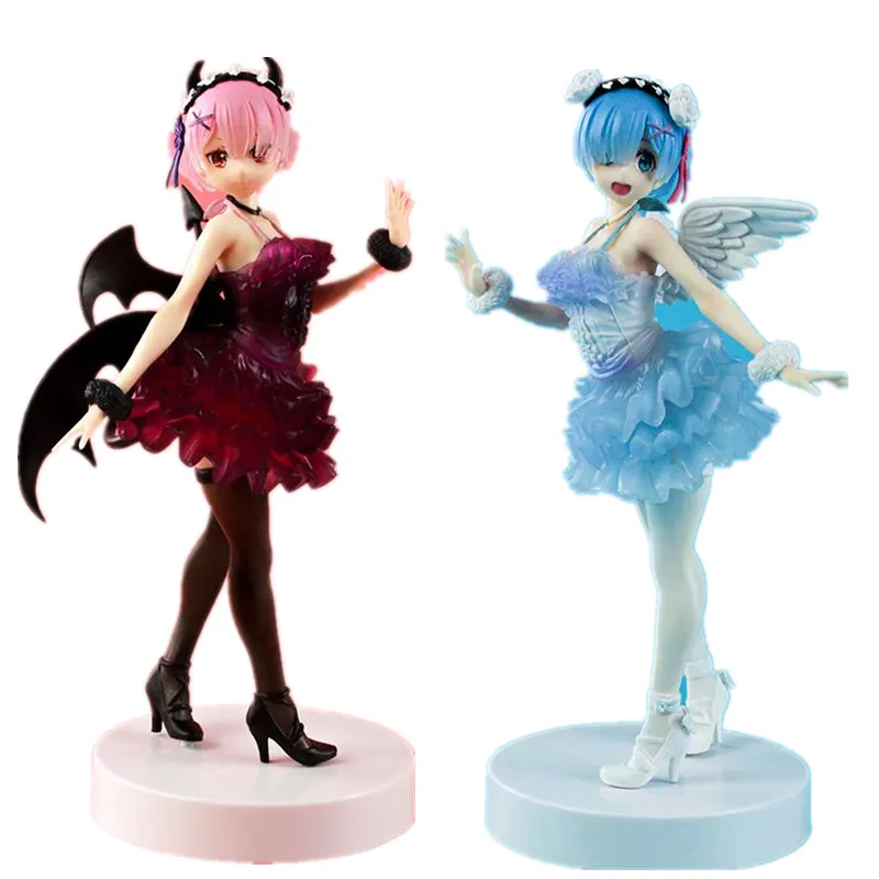 16cm Japanese Anime Re:Life in a different world from zero Demon Ram Angel Rem Action Figure PVC Collect Toy Gifts
16cm Japanese Anime Re:Life in a different world from zero Demon Ram Angel Rem Action Figure PVC Collect Toy Gifts