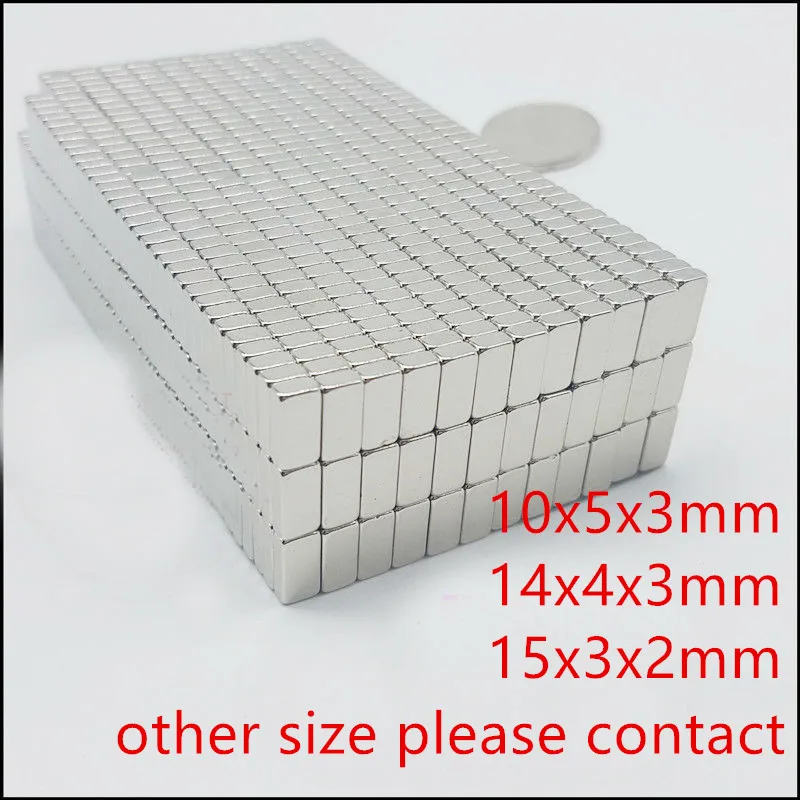 50//100/500 pcs/lot Strong Rectangle Neodymium Magnet NdFeB Rare Earth Neodymium Craft Magnet N35
50//100/500 pcs/lot Strong Rectangle Neodymium Magnet NdFeB Rare Earth Neodymium Craft Magnet N35