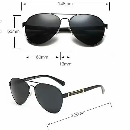 

Original Outdoor Sunglasses Brand Designer Polarized Male Eyeglasses gafas For Mens Womens Sun Glasses DA4807 Dolce & Gabbana-