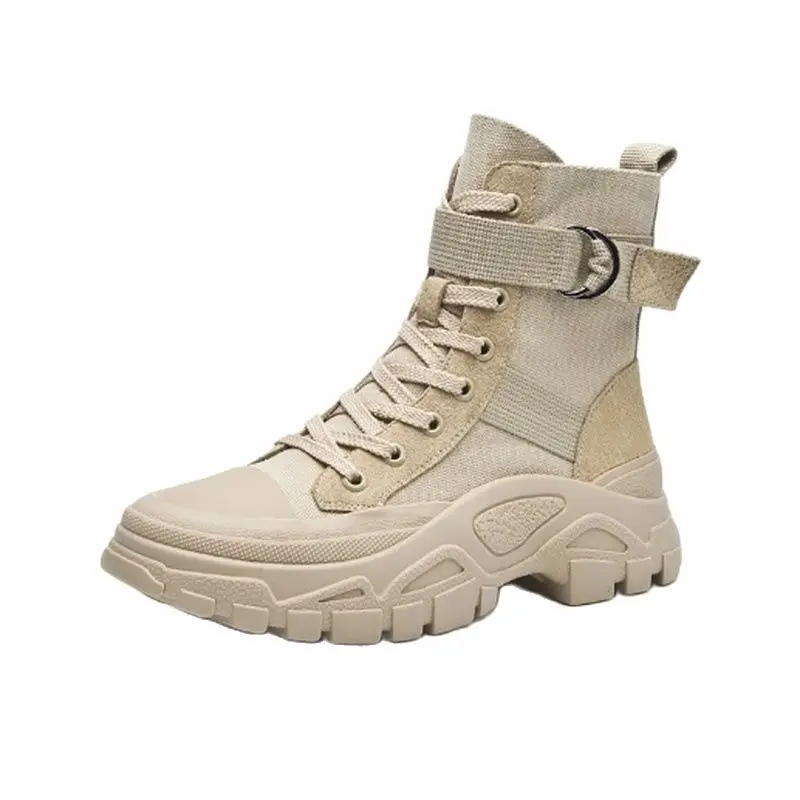 Women's Martin boots new summer tricolor motorcycle boots thin breathable high ankle boots women's high quality canvas shoes
Women's Martin boots new summer tricolor motorcycle boots thin breathable high ankle boots women's high quality canvas shoes
