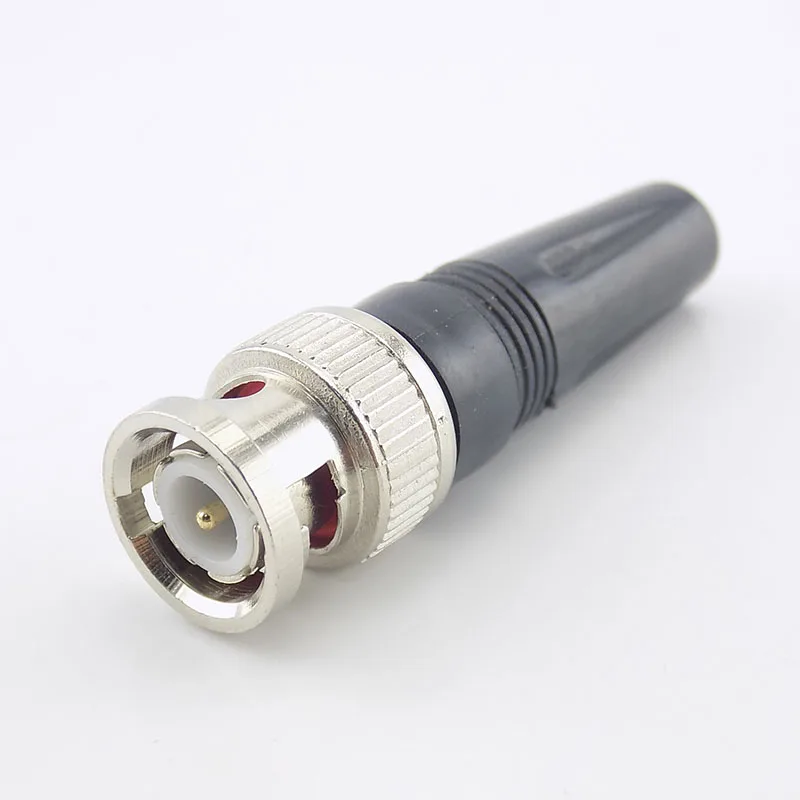 10pcs Surveillance BNC Connector Male Plug Adapter for Twist-on Coaxial RG59 Cable for CCTV Camera Video/AUDIO Connector 
10pcs Surveillance BNC Connector Male Plug Adapter for Twist-on Coaxial RG59 Cable for CCTV Camera Video/AUDIO Connector