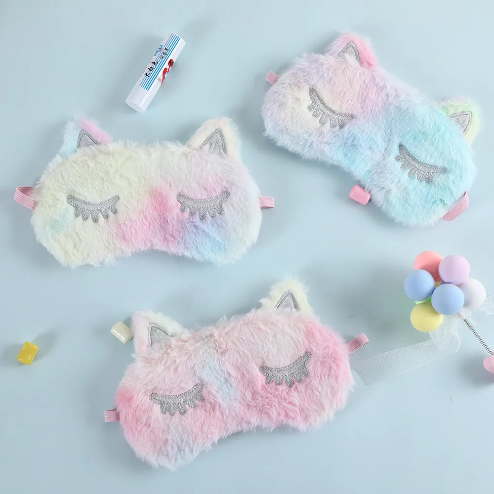 Soft Silk Unicorn Toy Eye Mask Sleeping Mask Plush Eye Shade Cover 3D Cartoon Eyeshade Relax Mask For Travel Home Party Gifts 
Soft Silk Unicorn Toy Eye Mask Sleeping Mask Plush Eye Shade Cover 3D Cartoon Eyeshade Relax Mask For Travel Home Party Gifts