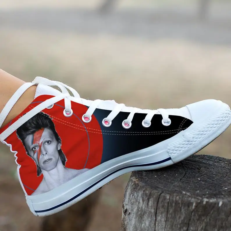 David Bowie Hi Tops, David Bowie Shoes,Mens Womens Designer Leisure Sneakers Men Casual Canvas Shoes
David Bowie Hi Tops, David Bowie Shoes,Mens Womens Designer Leisure Sneakers Men Casual Canvas Shoes