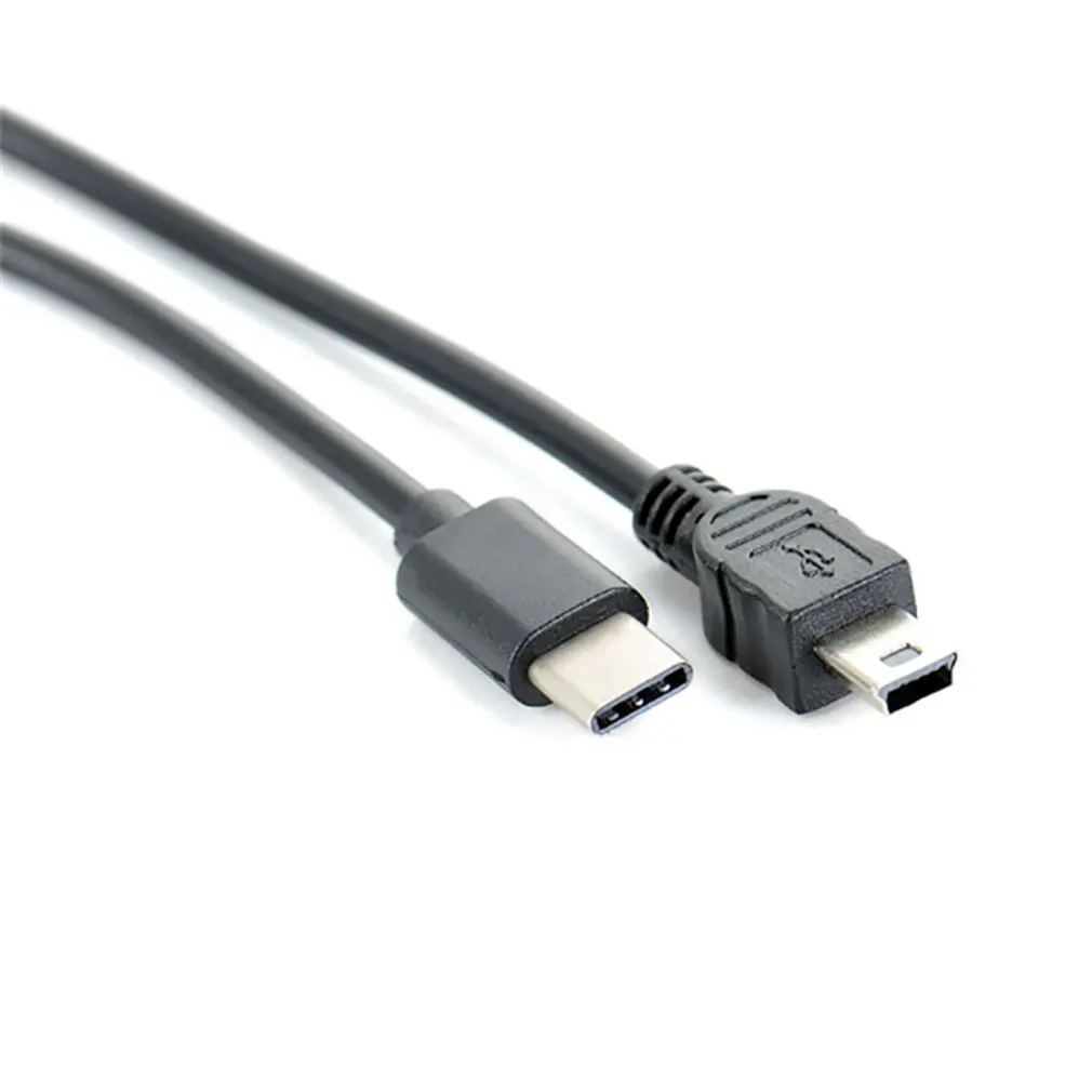 30CM Portable Size Mini USB 5PIN Male to USB-C 3.1 Type C Male Data Adapter Cable Cord Converter Cable for Laptop
30CM Portable Size Mini USB 5PIN Male to USB-C 3.1 Type C Male Data Adapter Cable Cord Converter Cable for Laptop