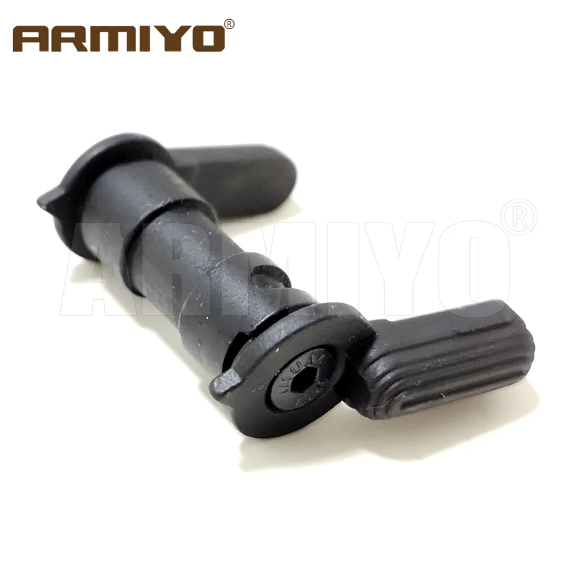 Armiyo Tactical Carbon Steel .223/5.56 Dual Lever Forward Auxiliary Button Safety Selector Hunting Accessories
Armiyo Tactical Carbon Steel .223/5.56 Dual Lever Forward Auxiliary Button Safety Selector Hunting Accessories