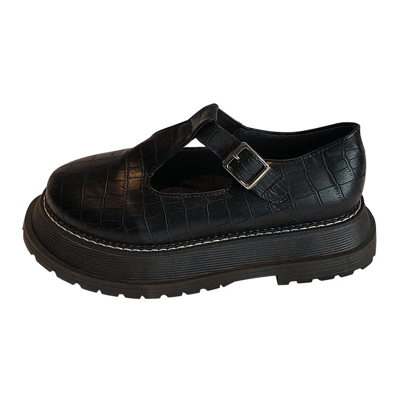 Small Leather Shoes Female British 2021 Spring New Mori Girl Japanese Wild Black Retro Mary Jane Shoes Word Buckle
Small Leather Shoes Female British 2021 Spring New Mori Girl Japanese Wild Black Retro Mary Jane Shoes Word Buckle