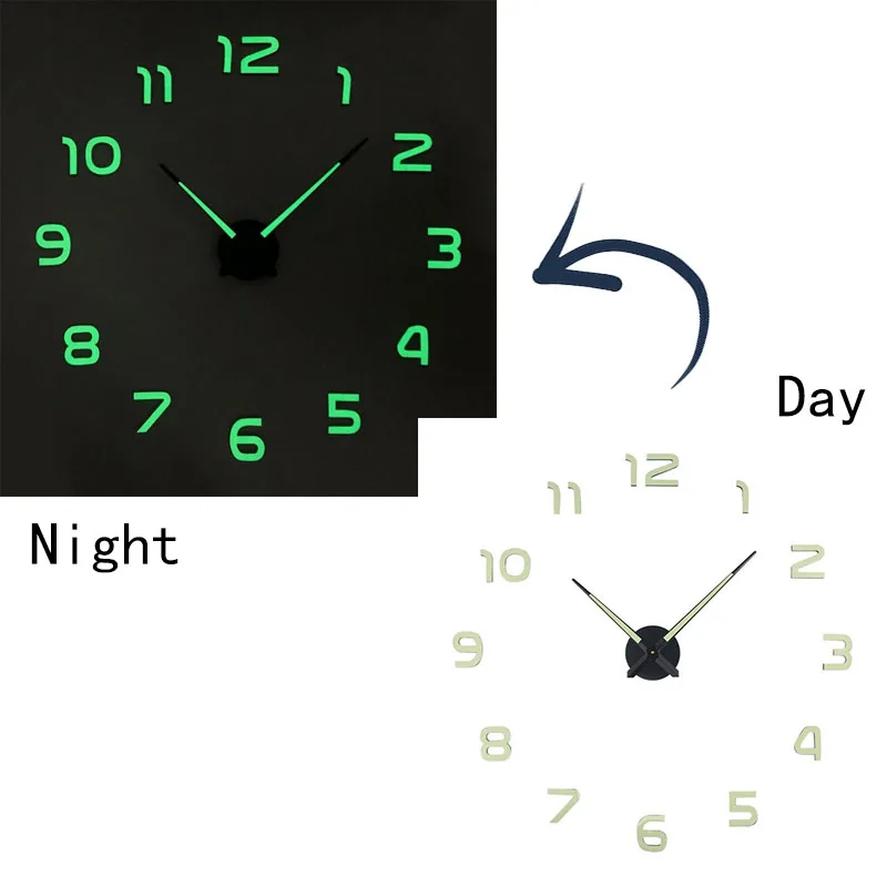 Luminous Wall Clock 100cm Large Hanging Clocks DIY Digital Quiet Glowing Wall Clocks for Home Art Living Room Modern Decorations
Luminous Wall Clock 100cm Large Hanging Clocks DIY Digital Quiet Glowing Wall Clocks for Home Art Living Room Modern Decorations