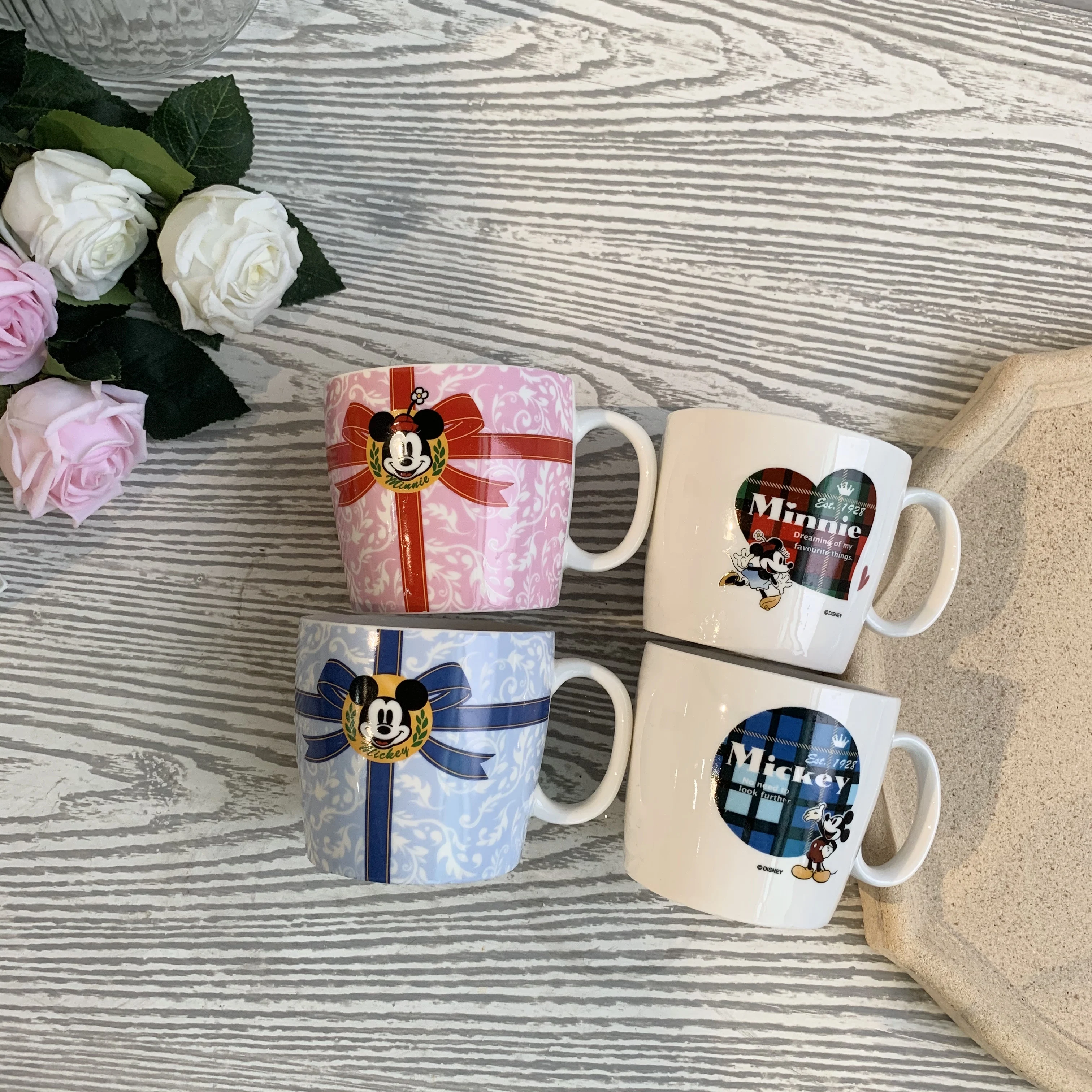 Disney Mickey Minnie Cup Children's Ceramic Water Cup Coffee Cup Home Office Mug Couple Water Cup
Disney Mickey Minnie Cup Children's Ceramic Water Cup Coffee Cup Home Office Mug Couple Water Cup