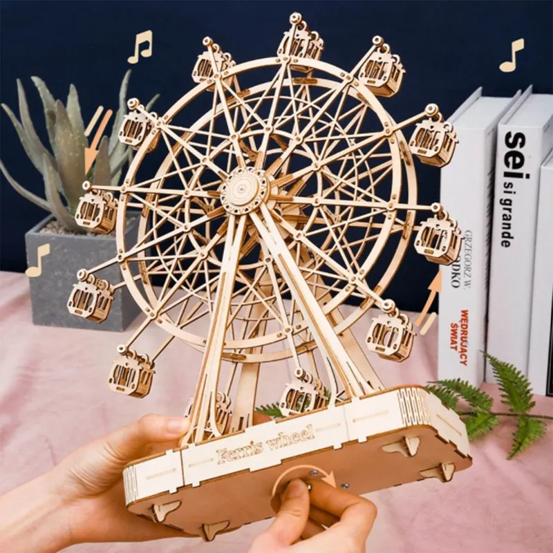New Ferris Wheel Educational Toy 3D Jigsaw Puzzle Handmade DIY Assembled Model Toy Leaning Gift
New Ferris Wheel Educational Toy 3D Jigsaw Puzzle Handmade DIY Assembled Model Toy Leaning Gift